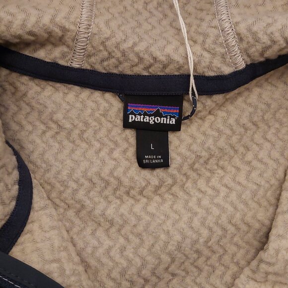 NWT - Patagonia R1 Air Full-Zip Hoody, Men's Large, Oar Tan - Picture 2 of 5